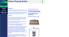 Desktop Screenshot of chessplayingrobot.com